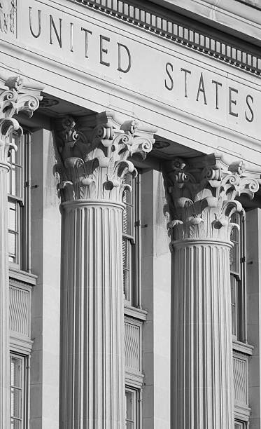 Federal Building stock photo