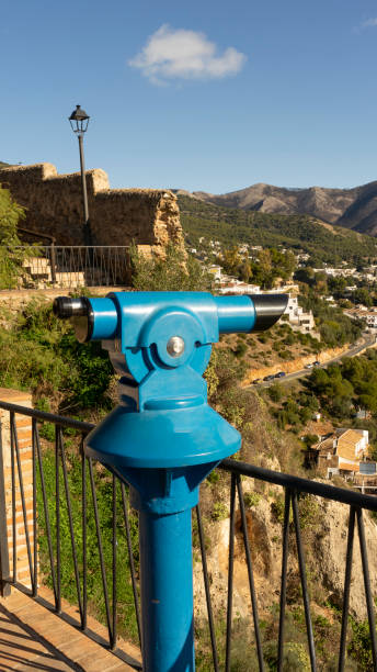 istock binoculars in a viewpoint in mijas 1459280172