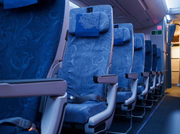 istock Empty Aircraft Economy Class Seat 1459281322