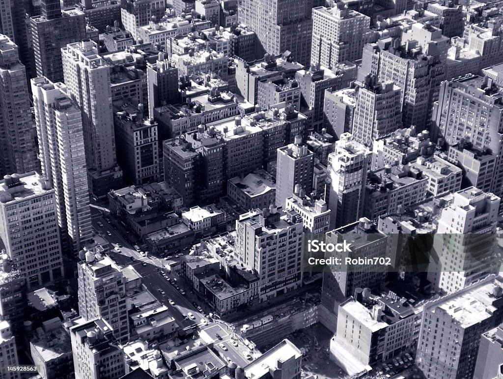 new york cityscape looking around in NYC Apartment Stock Photo