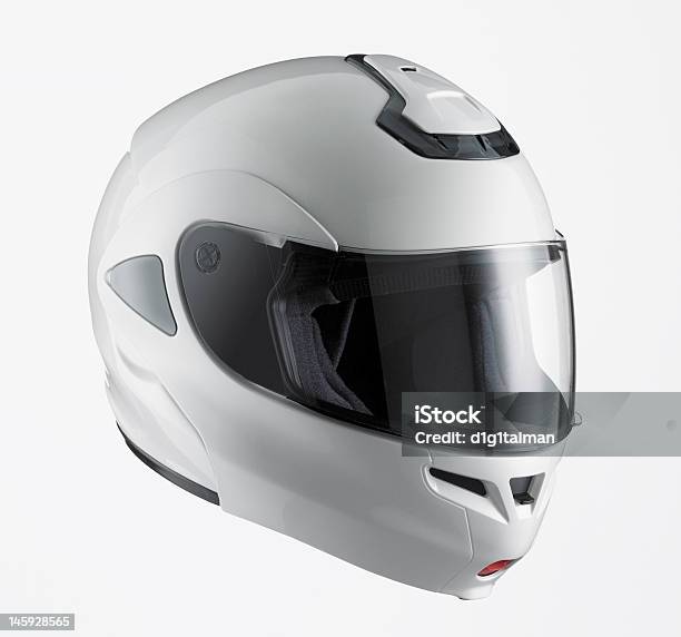 Casco De Deportes De Motor Foto de stock y más banco de imágenes de Casco protector - Casco protector, Casco - Herramientas profesionales, Casco de deportes