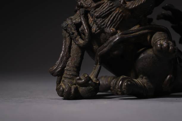istock Closeup of a beautiful statue on a table 1459301626