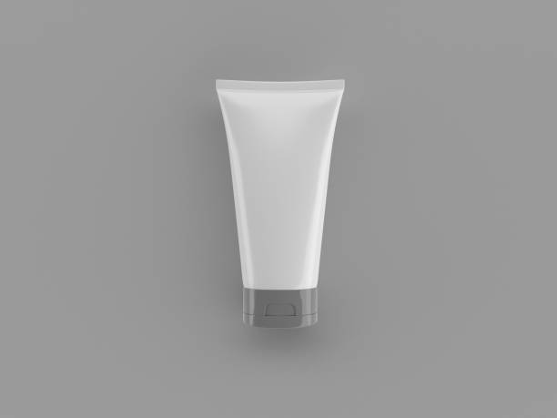 istock 3d rendering illustration of a white cosmetic bottle on a solid background 1459301925