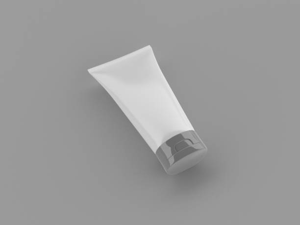 istock 3d rendering illustration of a white cosmetic bottle on a solid background 1459301931