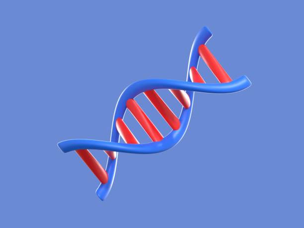 istock Illustration of a DNA design 1459301979