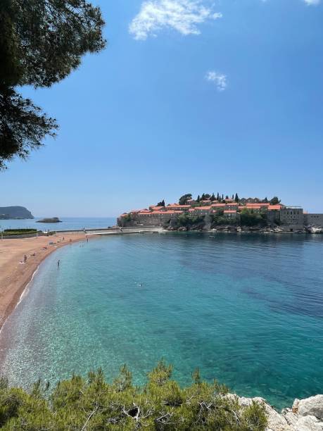 istock Sveti Stefan place in Montenegro 1459303123