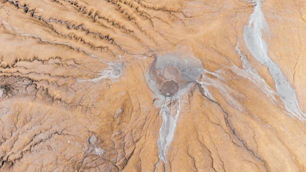 istock Top view of a geological formation under a sunny sky 1459303612