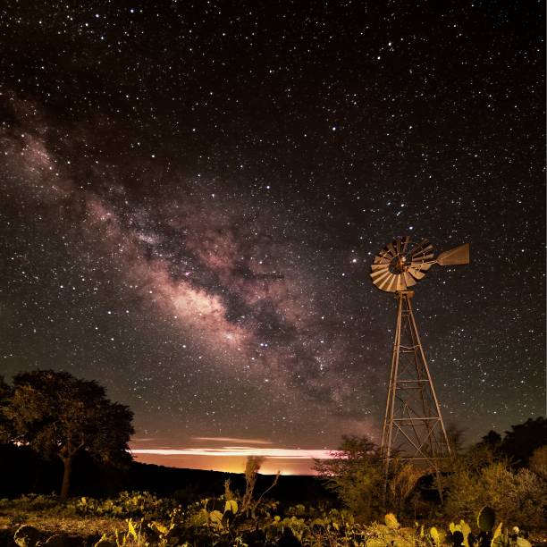 istock Mesmerizing shot of a the milky way sky 1459304136