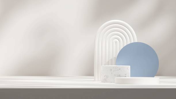 istock 3D illustration of a showcase with copy space 1459307163