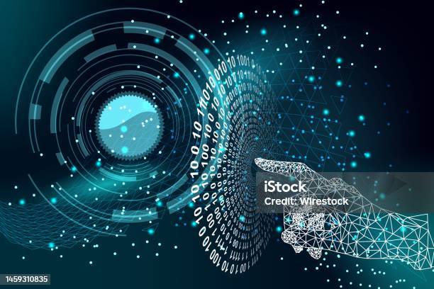 Binary Code Background Digital Abstract Technology Background Java ...