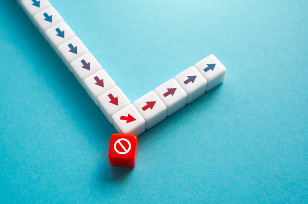 Change trajectory after denial. Blocking. Get a warning, change plans. Don't slow down, save energy. Not give up. Repel the threat, turn the process in the other direction. Prohibition, restrictions.