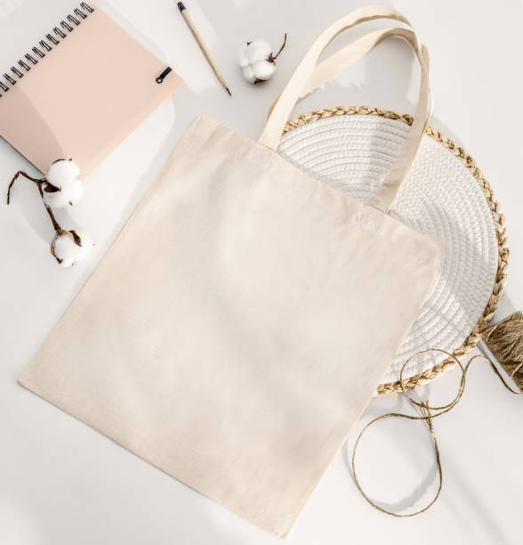 istock Eco friendly cotton shopping bag mockup 1459327308