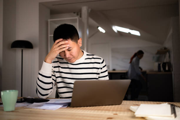 istock I don't have enough money to pay for my bills! 1459335482