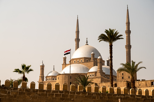 Muhammad Ali mosque in the Cairo Citadel or Salah Al Din.