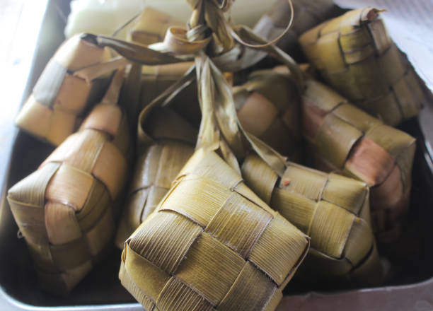 istock Indonesia's food, ketupat 1459341949