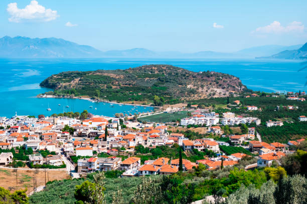 istock view over Palaia Epidavros, in Greece 1459343642