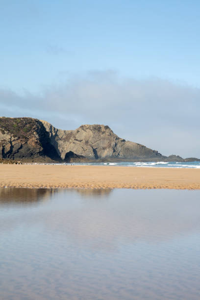 istock Cliff, Water and Reflection, Odeceixe Beach; Algarve; Portugal 1459355766