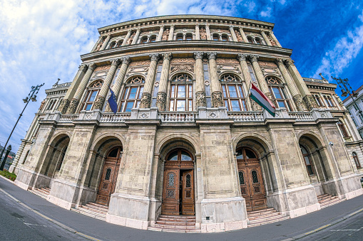 Budapest: Library of the Hungarian Academy of Sciences, Special Collections. Built to the plans of August Stüler and opened \