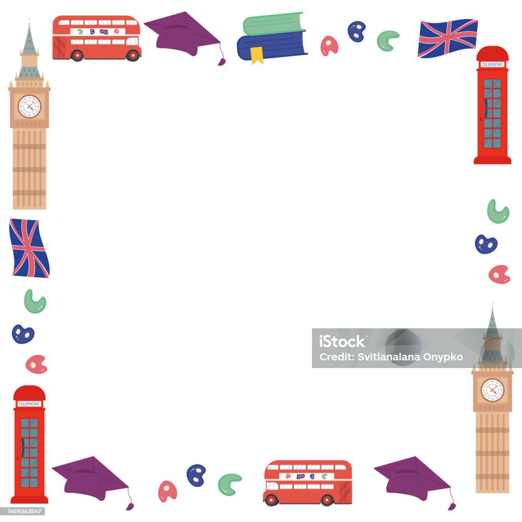 Language Learning Elements English Language Learning Element Box Stock Illustration - Download ...