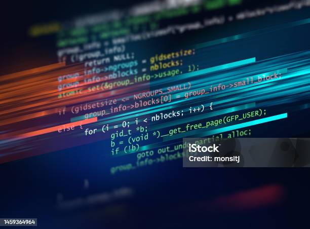 Programming Code Abstract Technology Background Of Software Developer ...