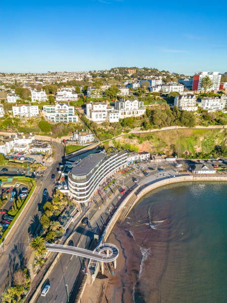 istock Spiral footbridge in Torquay 1459369433