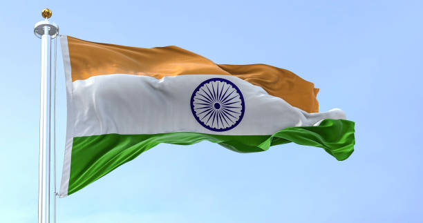 istock India national flag waving in the wind on a clear day 1459371120