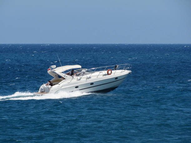 istock luxury boat in the sea 1459377069