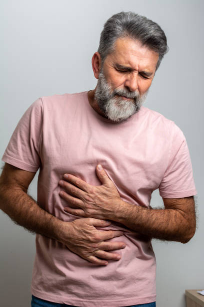 istock Man with stomach pain 1459395178