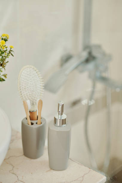 istock Soap Dispenser Next to Kitchen Sink 1459395596