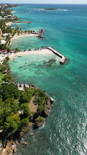istock 4k Coast shot in Carribean sea 1459396590