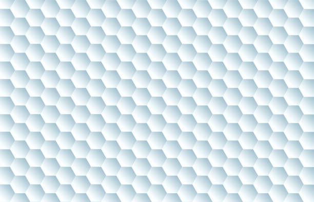 Abstract Background with Hexagonal Shapes and Color Gradients