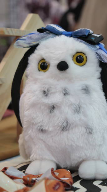 Cute White owl plushie