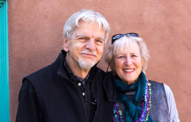 istock Handsome Senior Couple Portrait 1459406343