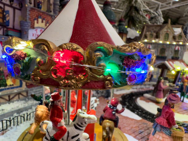 istock Christmas decorations with toys. Holidays concept 1459409379