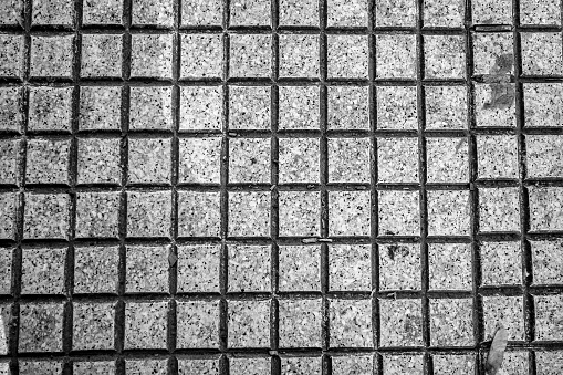 Simple textured and dirty square tile pattern