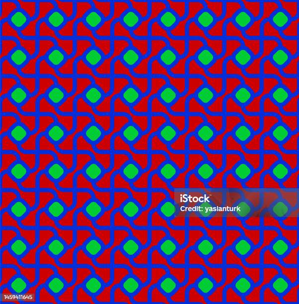 Pattern Abstract 1 Color Abstract Pattern In Color Stock Illustration - Download Image Now ...