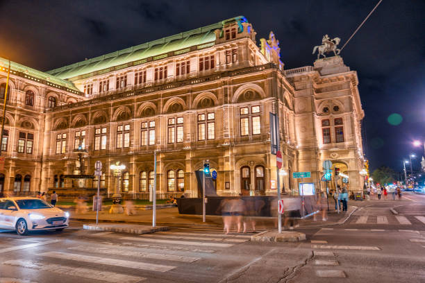 istock Vienna State Opera at night, Vienna, Austria 1459424878