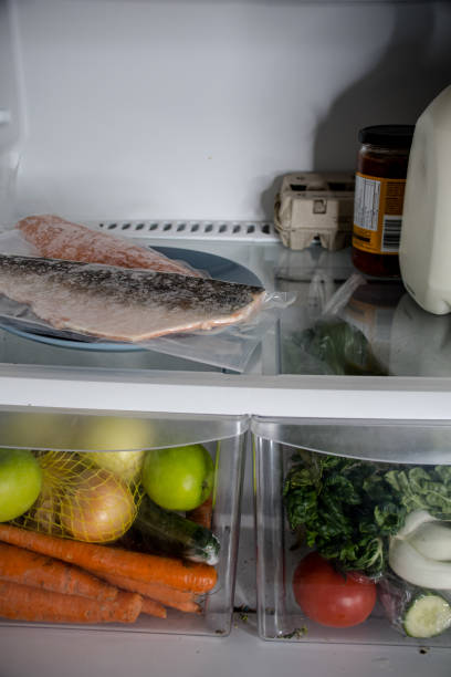 istock frozen salmon in the fridge 1459427547