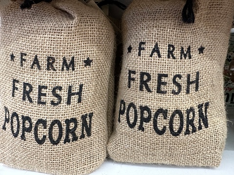Farm fresh popcorn