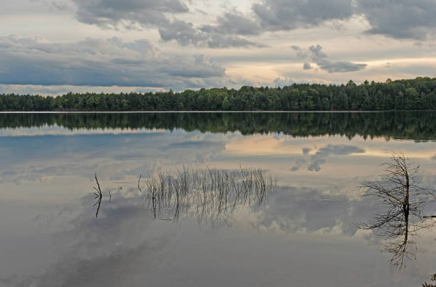 istock Reflections on Calm Waters in the Twilight 1459435957
