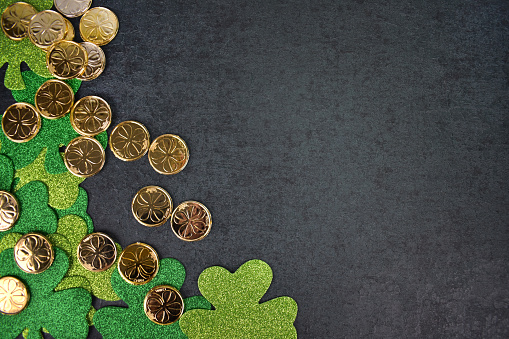 Coins. Photo with clipping path. 