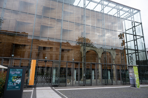 Bonn, Germany - June 29, 2022: The LVR-LandesMuseum Bonn, a museum of cultural history.