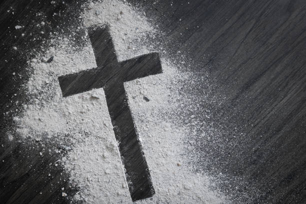 istock Cross of ashes 1459467290