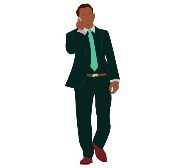 illustrazioni stock, clip art, cartoni animati e icone di tendenza di business talks green tie - white background lifestyles equipment dress shoe
