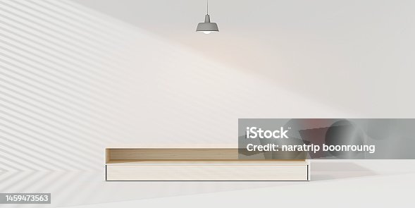 istock room background and style backdrop Japanese ZEN empty room Interior floors and walls 3D illustrations For decoration 1459473563