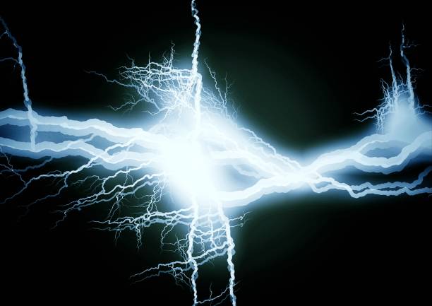 istock 3d illustration of abstract lightning 1459500555