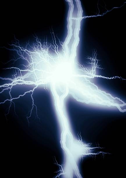 istock 3d illustration of abstract lightning 1459500566