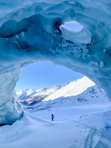 Winter sport activities, Bern canton, Switzerland.
People adventure and extreme sport concept