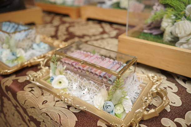 istock Beautiful Wedding Gift Box for Bride from Groom 1459519156
