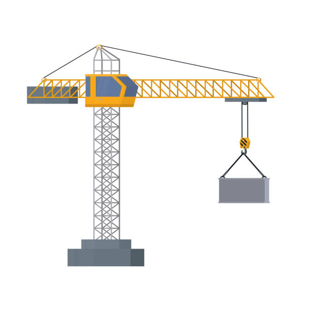 Tower Crane Vector